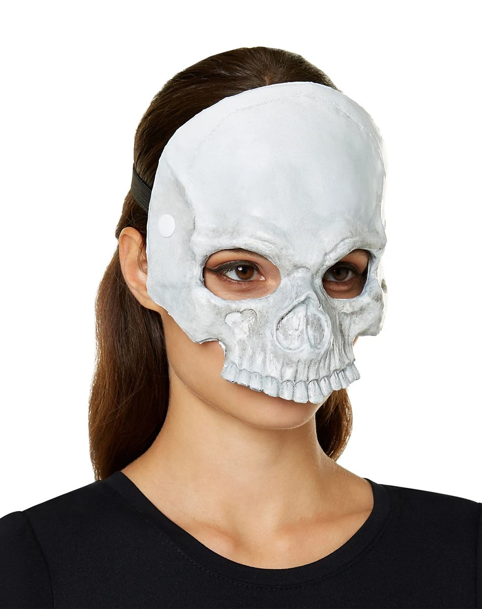 Spirit Halloween Horror Skeleton Half Mask 2 Spirit Halloween Horror Skeleton Half Mask - Image 2