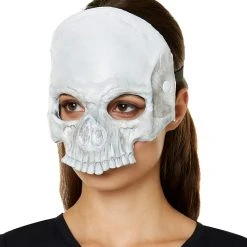 Spirit Halloween Horror Skeleton Half Mask 5 Spirit Halloween Horror Skeleton Half Mask -Cheap Trick Or Treat Hub Store 01472554 c