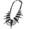Spirit Halloween Black Chain Link Necklace