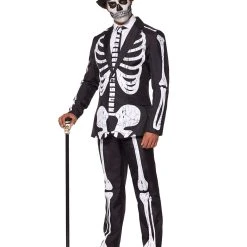 Spirit Halloween Adult Skeleton Suit