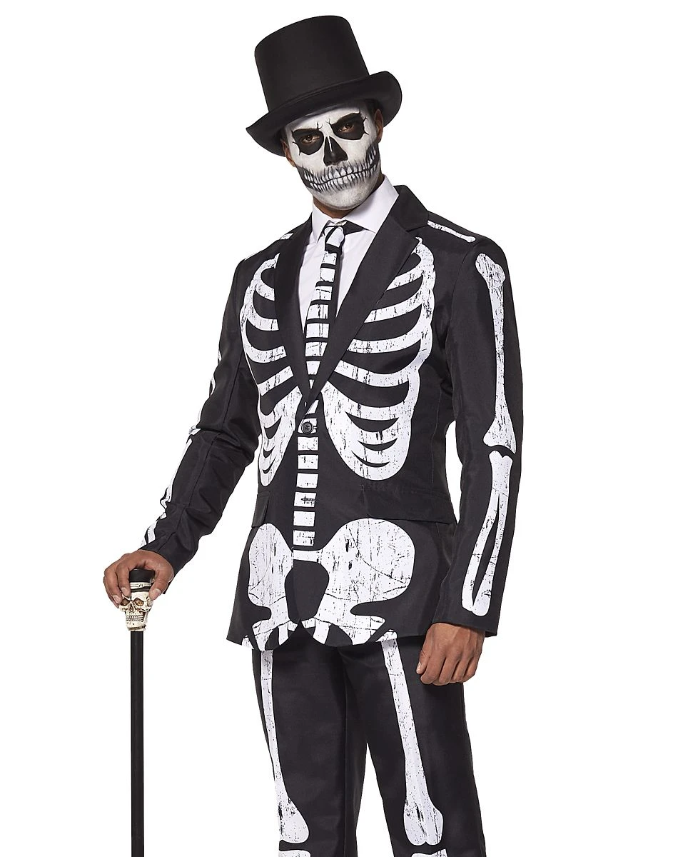 Spirit Halloween Adult Skeleton Suit 3 Spirit Halloween Adult Skeleton Suit - Image 3