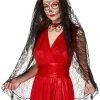 Spirit Halloween Long Lace Veil
