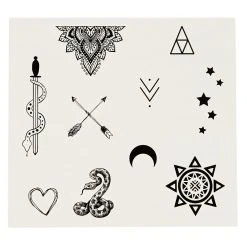 Spirit Halloween Mini Temporary Tattoos - 20 Pack -Cheap Trick Or Treat Hub Store 01473982 c