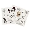 Spirit Halloween Gothic Temporary Tattoos