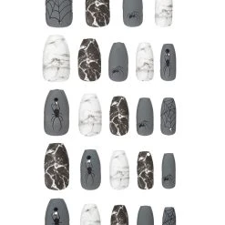 Spirit Halloween Spider Press On Nails -Cheap Trick Or Treat Hub Store 01474170 c