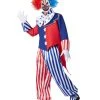 Spirit Halloween Adult Patriotic Clown Costume