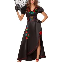 Spirit Halloween Adult Day of the Dead Beauty Costume