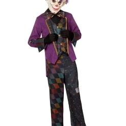 Spirit Halloween Kids Vintage Clown Costume