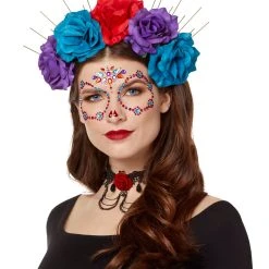 Spirit Halloween Two-Piece Spiked Flower Crown