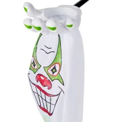 Spirit Halloween Neon Clown Loot and Scoop Treat Bag