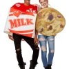 Spirit Halloween Adult Milk and Cookies Couples Costume