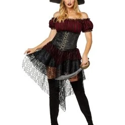 Spirit Halloween Adult Lady of Seas Costume