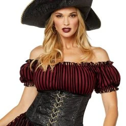 Spirit Halloween Adult Lady of Seas Costume -Cheap Trick Or Treat Hub Store 01479427 c