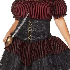 Spirit Halloween Adult Lady of the Seas Plus Size Costume 5 Spirit Halloween Adult Lady of the Seas Plus Size Costume -Cheap Trick Or Treat Hub Store 01479468 c