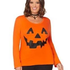Spirit Halloween Cross Pumpkin Plus Size Sweatshirt