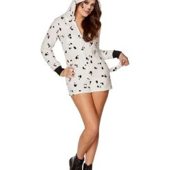 Spirit Halloween Adult Dalmatian Romper Costume
