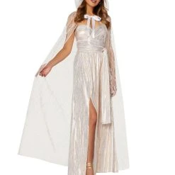 Spirit Halloween Adult White Lace Cape