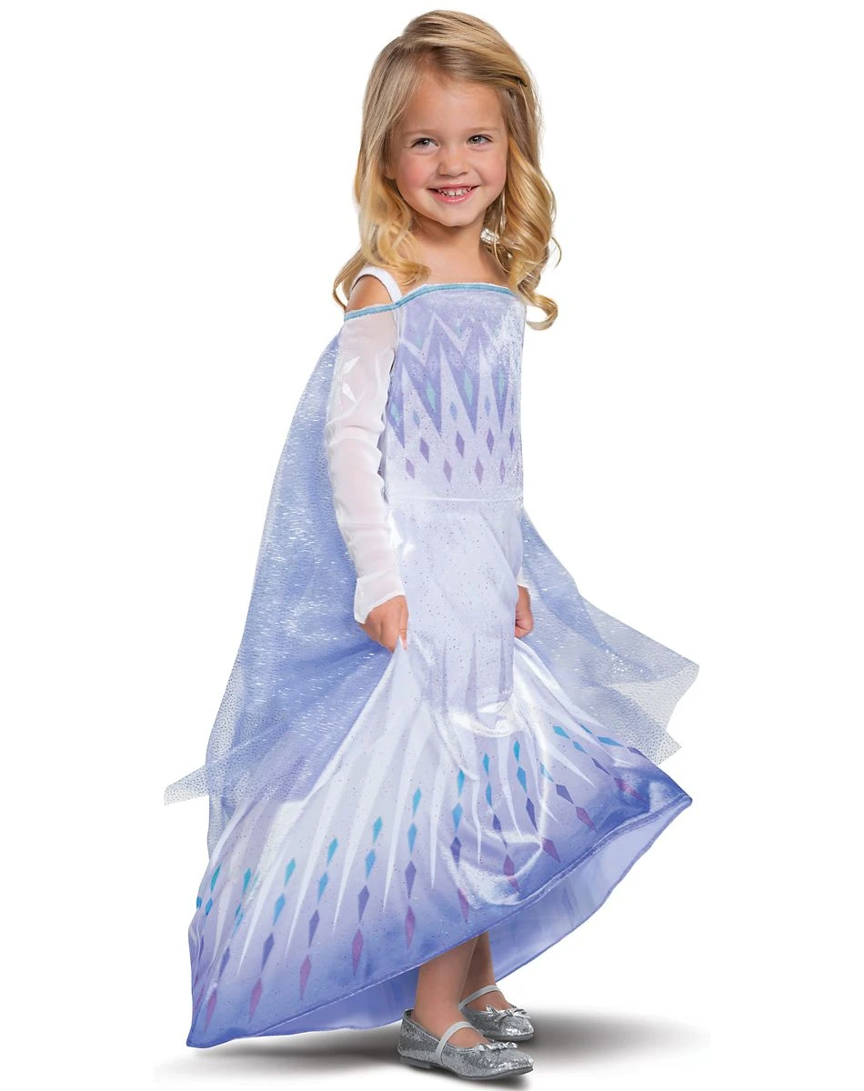 Spirit Halloween Toddler Elsa Sea Dress Deluxe - Frozen 2 1 Spirit Halloween Toddler Elsa Sea Dress Deluxe - Frozen 2