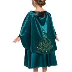Spirit Halloween Deluxe Queen Anna Dress - Frozen 2 -Cheap Trick Or Treat Hub Store 01480300 c