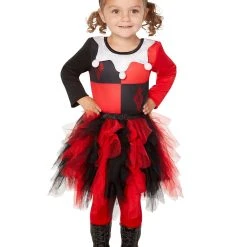 Spirit Halloween Toddler Harley Quinn Dress - DC Comics