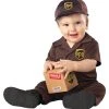 Spirit Halloween Baby UPS Worker Costume