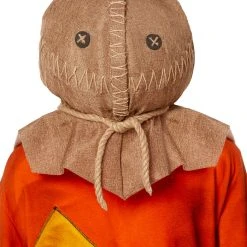 Spirit Halloween Deluxe Sam Burlap Full Mask - Trick 'r Treat
