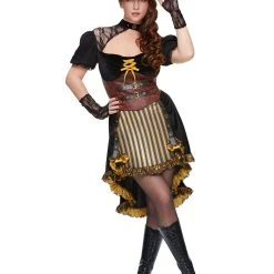 Spirit Halloween Adult Steampunk Lady Costume