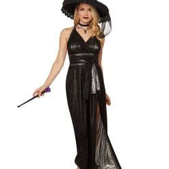 Spirit Halloween Adult Black Endless Dress 8 Spirit Halloween Adult Black Endless Dress -Cheap Trick Or Treat Hub Store 01482587 c