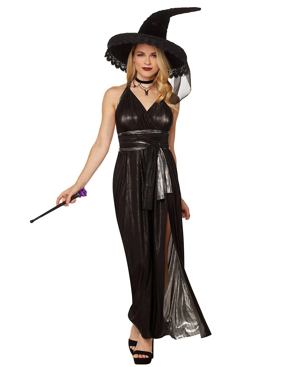 Spirit Halloween Adult Black Endless Dress 3 Spirit Halloween Adult Black Endless Dress - Image 3