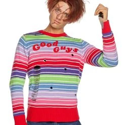 Spirit Halloween Adult Chucky Sweater