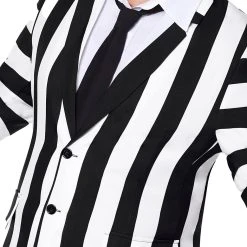 Spirit Halloween Adult Beetlejuice Striped Plus Size Suit 5 Spirit Halloween Adult Beetlejuice Striped Plus Size Suit -Cheap Trick Or Treat Hub Store 01484286 c