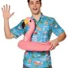 Spirit Halloween Inflatable Flamingo Float