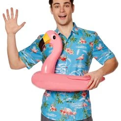 Spirit Halloween Inflatable Flamingo Float