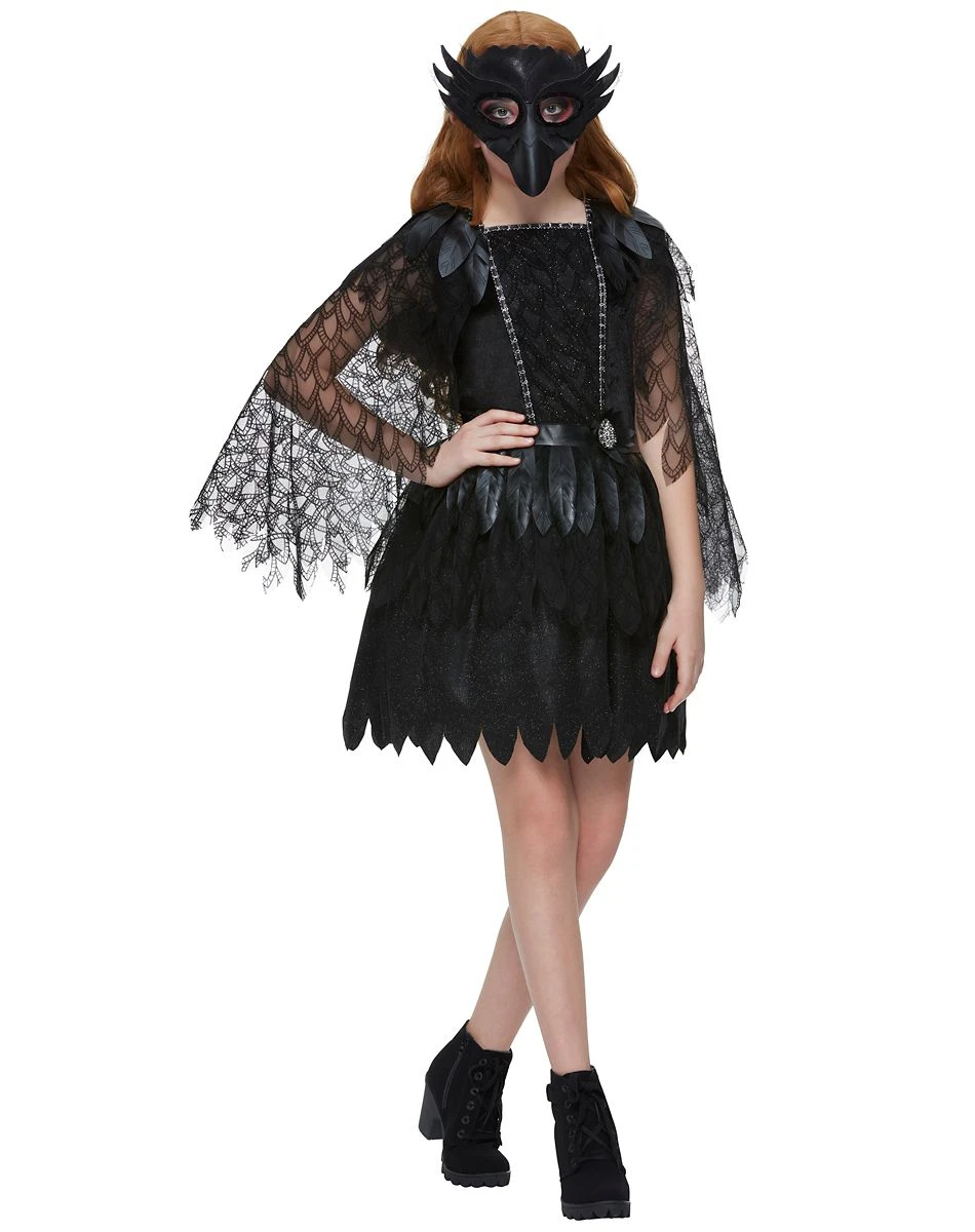 Spirit Halloween Kids Mystical Raven Costume 1 Spirit Halloween Kids Mystical Raven Costume