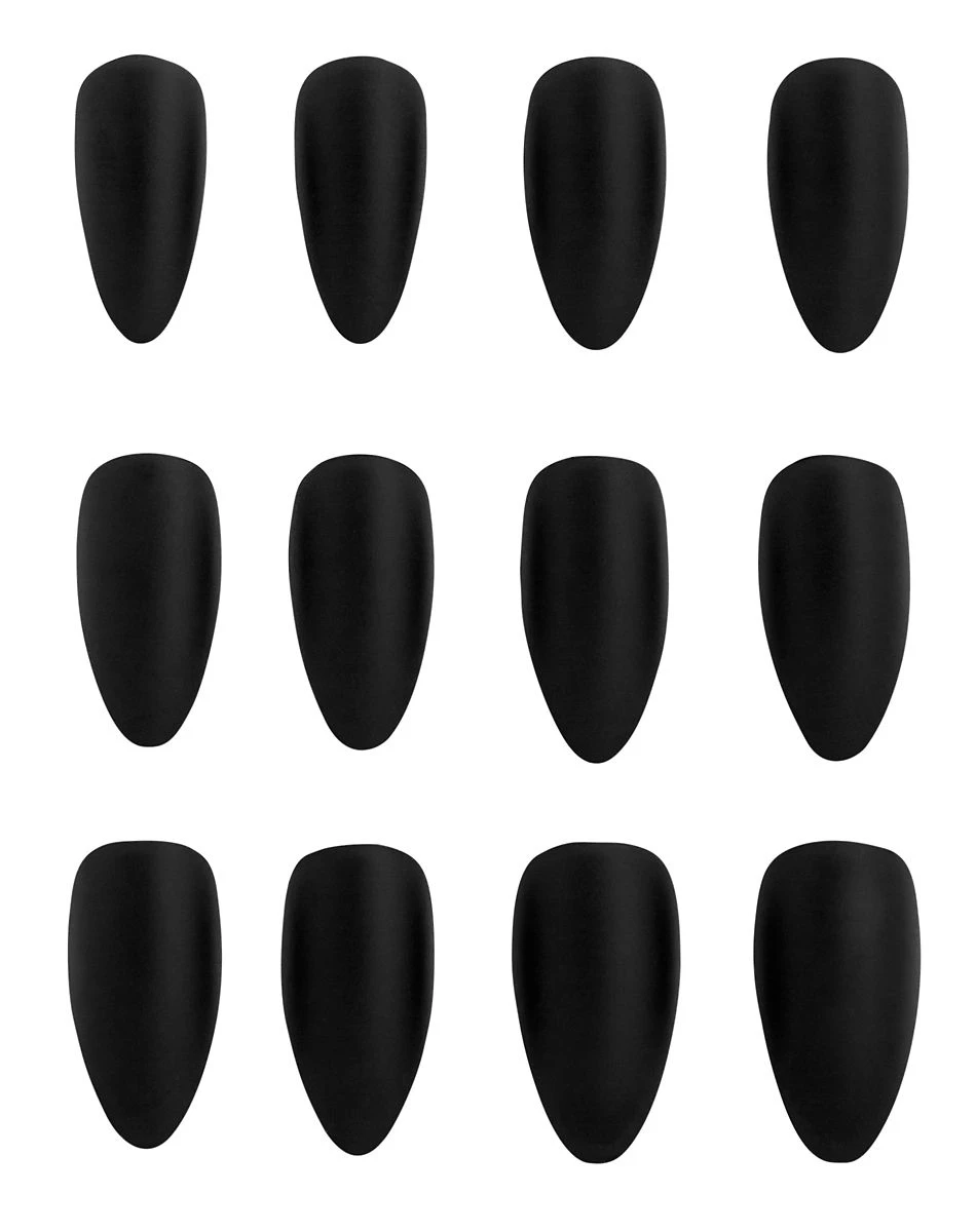 Spirit Halloween Kids Twilight Press On Matte Black Nails 1 Spirit Halloween Kids Twilight Press On Matte Black Nails