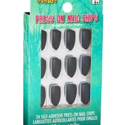Spirit Halloween Kids Twilight Press On Matte Black Nails 6 Spirit Halloween Kids Twilight Press On Matte Black Nails -Cheap Trick Or Treat Hub Store 01486141 c