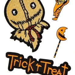 Spirit Halloween Sam Pin and Patch Set - Trick 'r Treat
