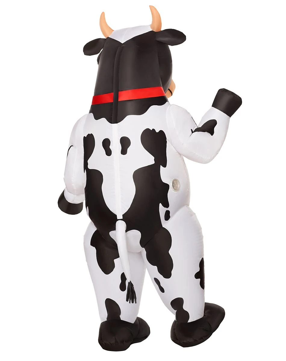 Spirit Halloween Adult Inflatable Cow Costume 2 Spirit Halloween Adult Inflatable Cow Costume - Image 2