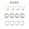 Spirit Halloween 16 Piece Clip On Punk Jewelry Set