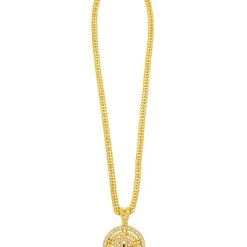 Spirit Halloween Dollar Sign Chain Necklace