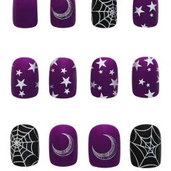 Spirit Halloween Kids Twilight Press On Witch Nails