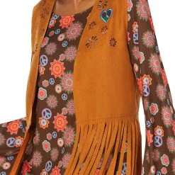 Spirit Halloween Adult Flower Power Hippie Costume 6 Spirit Halloween Adult Flower Power Hippie Costume -Cheap Trick Or Treat Hub Store 01489517 c