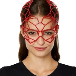 Spirit Halloween Geometric Devil Mask