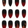 Spirit Halloween Devil Flame Press on Nails