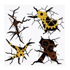 Spirit Halloween Steampunk Body Tattoos -Cheap Trick Or Treat Hub Store 01489657 c