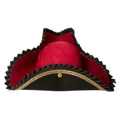 Spirit Halloween Ruffle Pirate Hat Deluxe -Cheap Trick Or Treat Hub Store 01489798 c