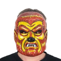 Spirit Halloween Vintage Werewolf Half Mask