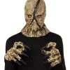 Spirit Halloween Scarecrow Full Mask with Hands