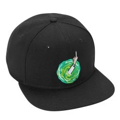 Spirit Halloween Black Morty Dad Hat - Rick and Morty