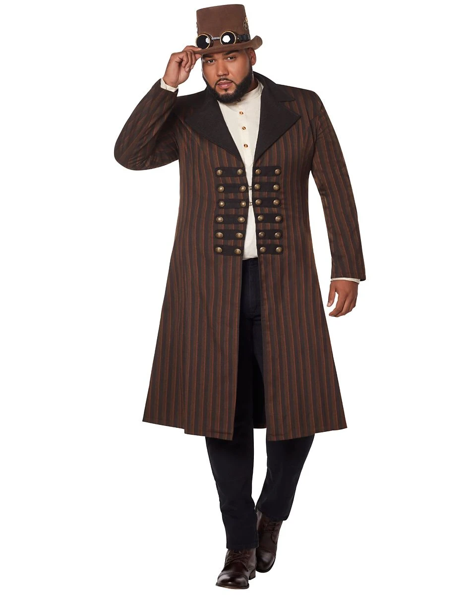 Spirit Halloween Steampunk Trench Coat 5 Spirit Halloween Steampunk Trench Coat - Image 5